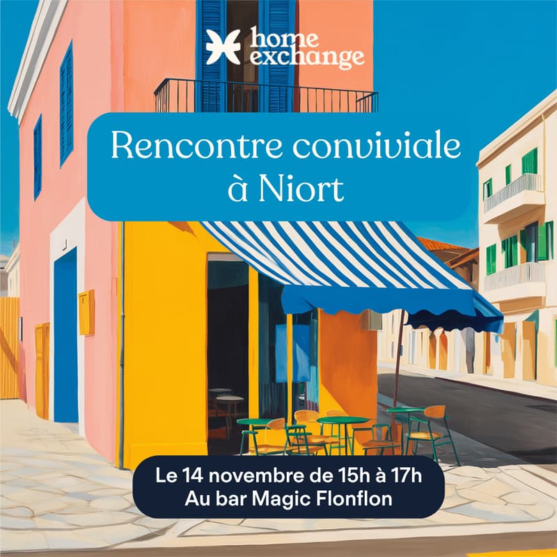 Cover Image for Rencontre HomeExchange - Niort