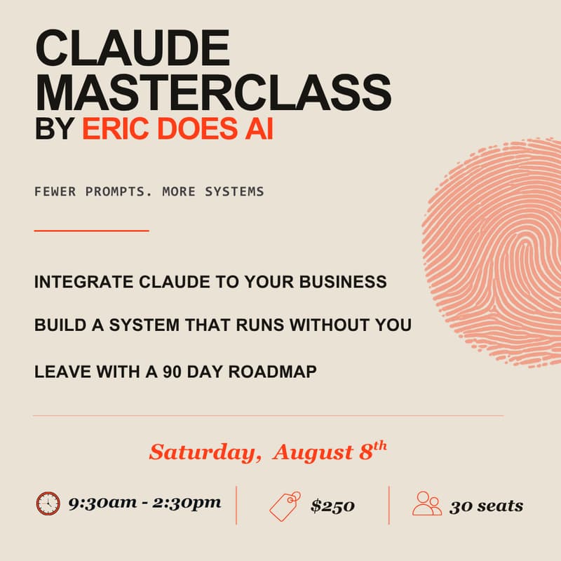 Cover Image for Claude MasterClass