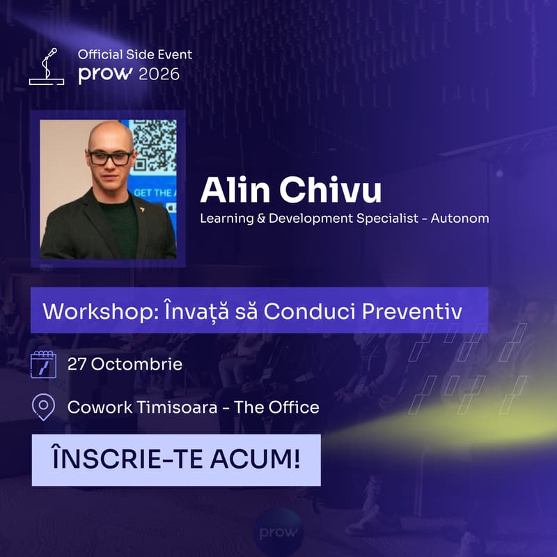 Cover Image for Workshop: Învată să Conduci Preventiv