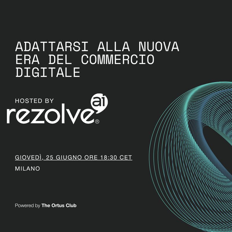 Cover Image for Unisciti a noi per la cena “Adattarsi alla Nuova Era del Commercio Digitale”.