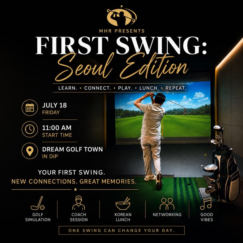 Cover Image for First Swing: Seoul Edition
