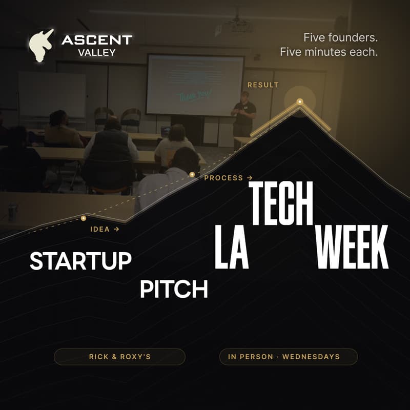Cover Image for Tech Week: Networking Event by Ascent Valley - #LATechWeek