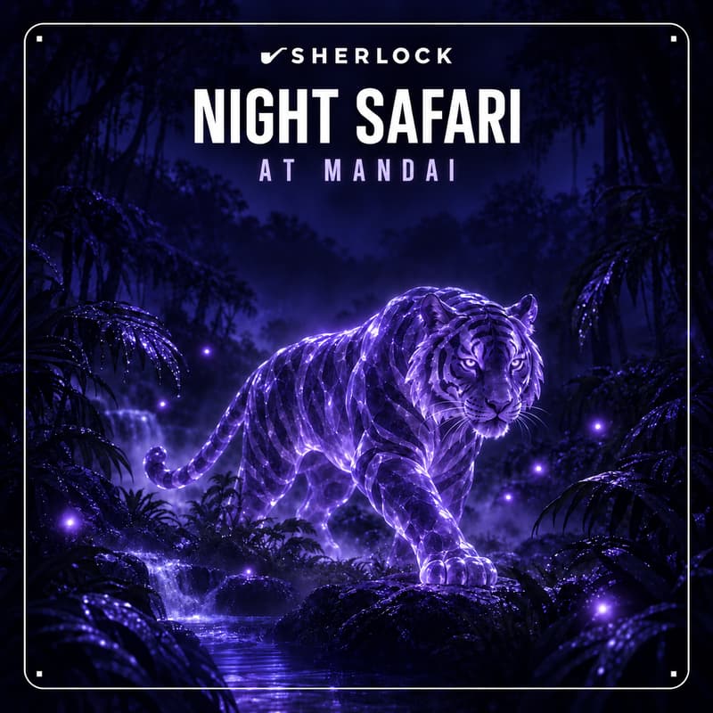 Cover Image for Sherlock Night Safari at Mandai