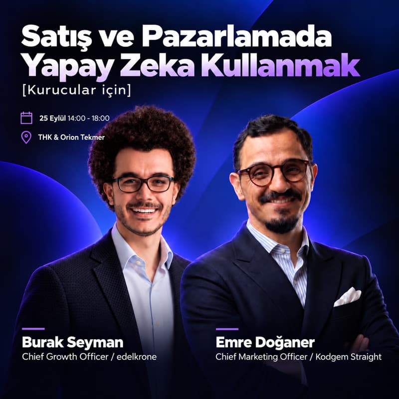 Cover Image for Satış ve Pazarlamada Yapay Zekayı Kullanmak [Kurucular ve Karar Vericiler İçin]