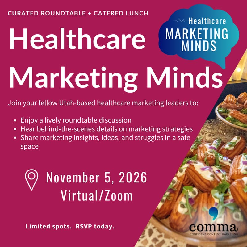 Cover Image for Healthcare Marketing Minds (Virtual)