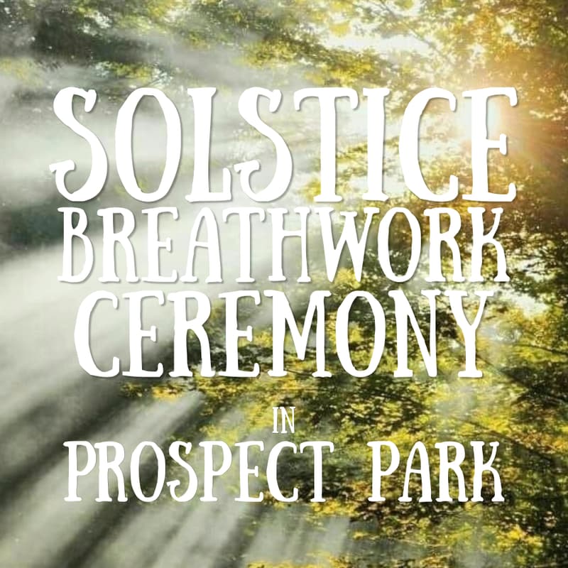 Cover Image for Solstice Breathwork in Prospect Park
