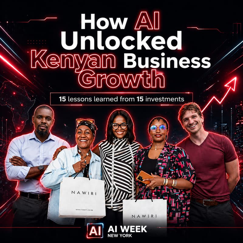 Cover Image for Building Real Businesses in Africa with AI #AIWeekNY