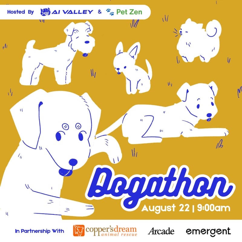 Cover Image for Dogathon: AI Valley × Pet Zen, with Arcade.dev + Emergent