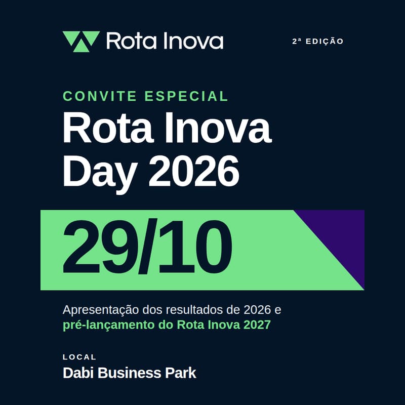 Cover Image for Rota Inova Day - resultados e pré-lançamento 2027.