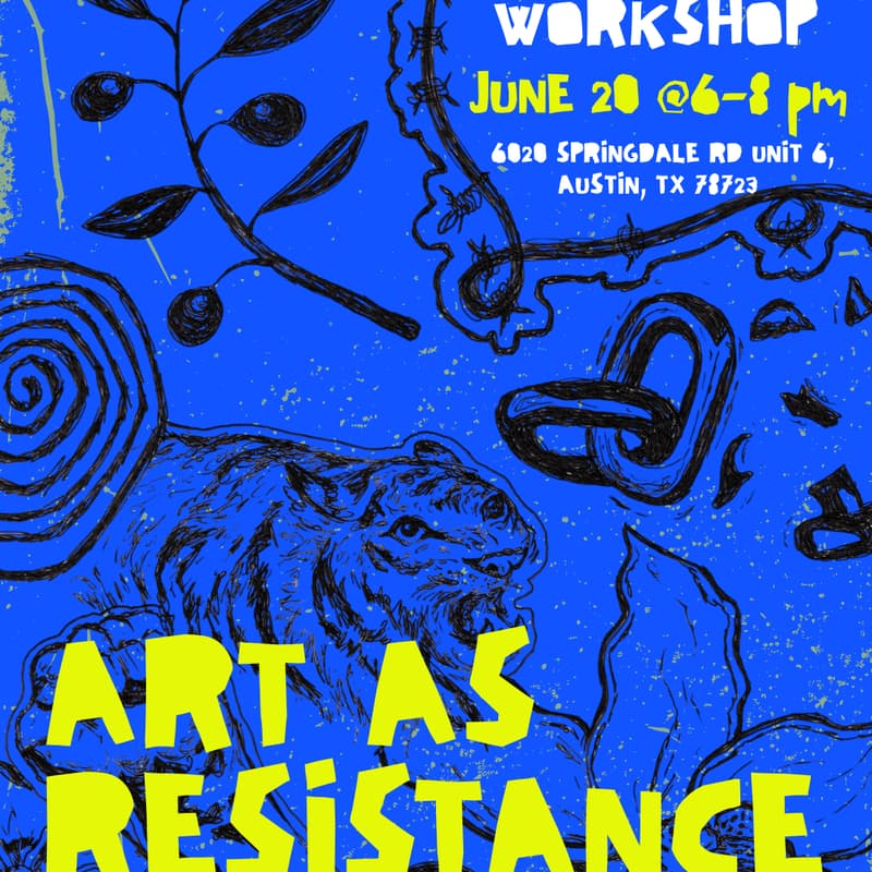 Cover Image for Art as Resistance Blockprint Workshop - The Dishonored