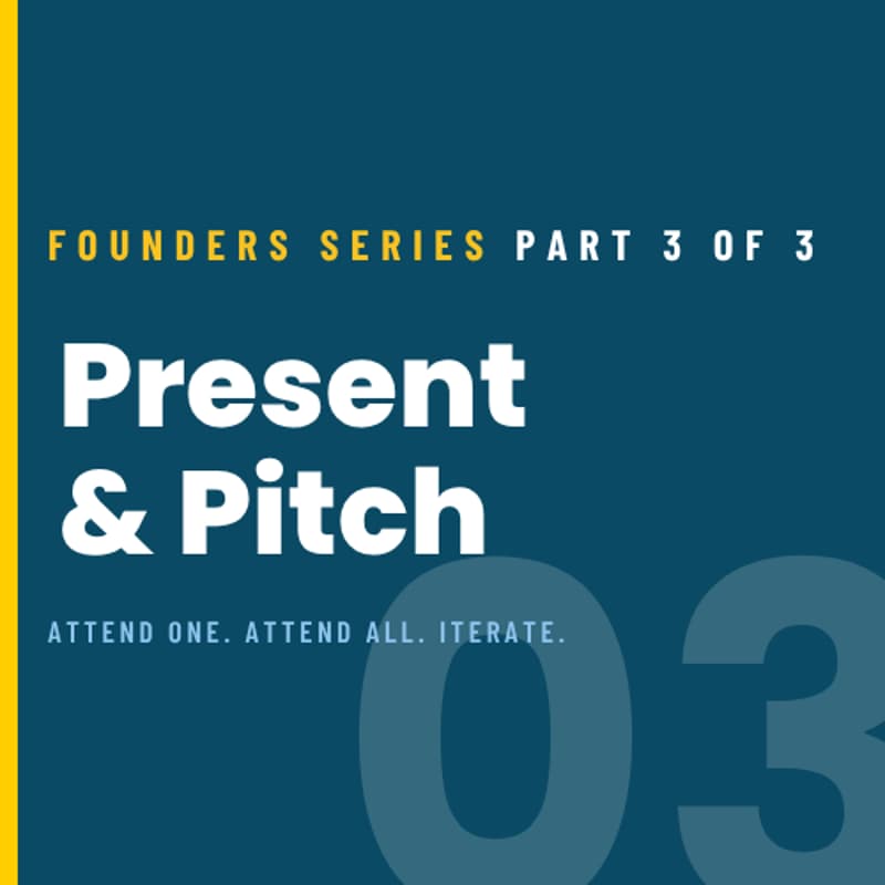 Cover Image for Present & Pitch Monthly Workshop