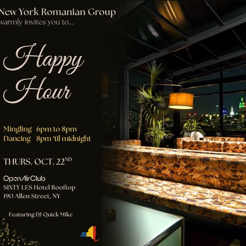 Cover Image for NY Romanian Group October Happy Hour