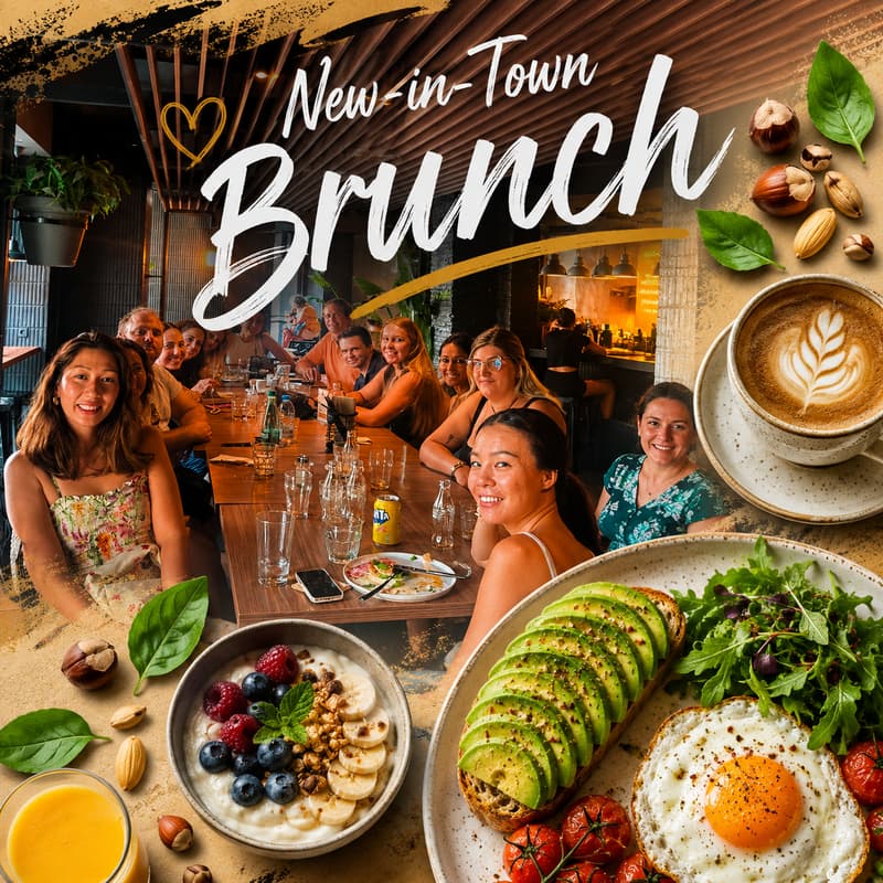 Cover Image for NEW-in-TOWN BRUNCH: Make New Connections with BCN Professionals