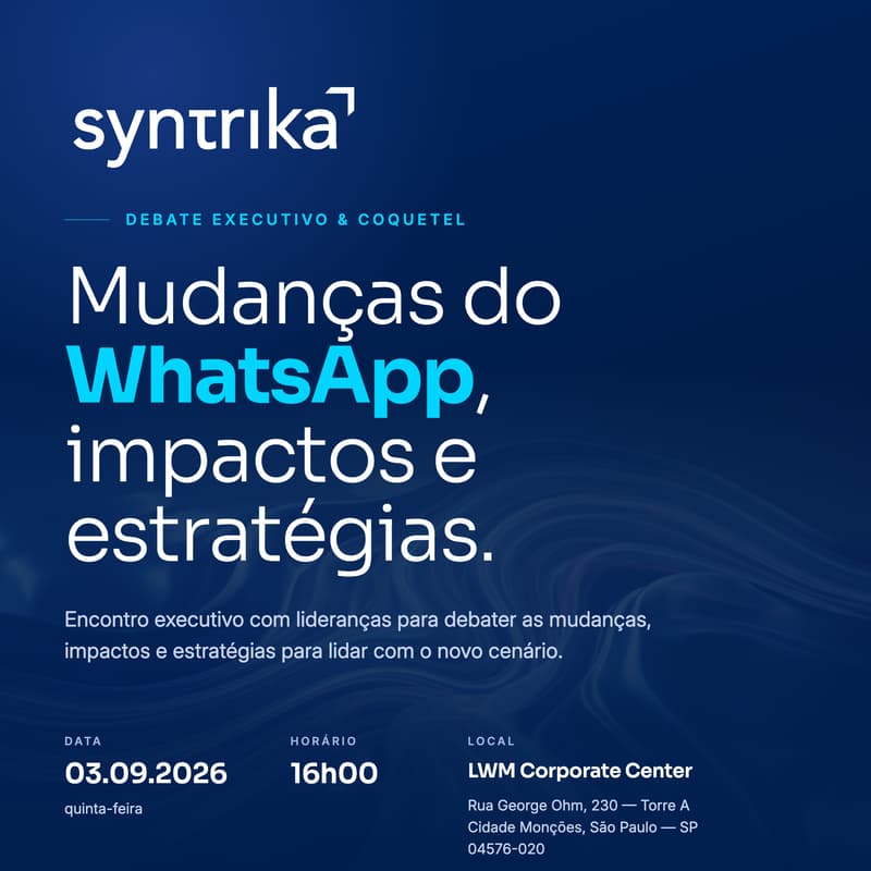 Cover Image for Debate & Coquetel: Mudanças do WhatsApp, Impacto e Estratégias