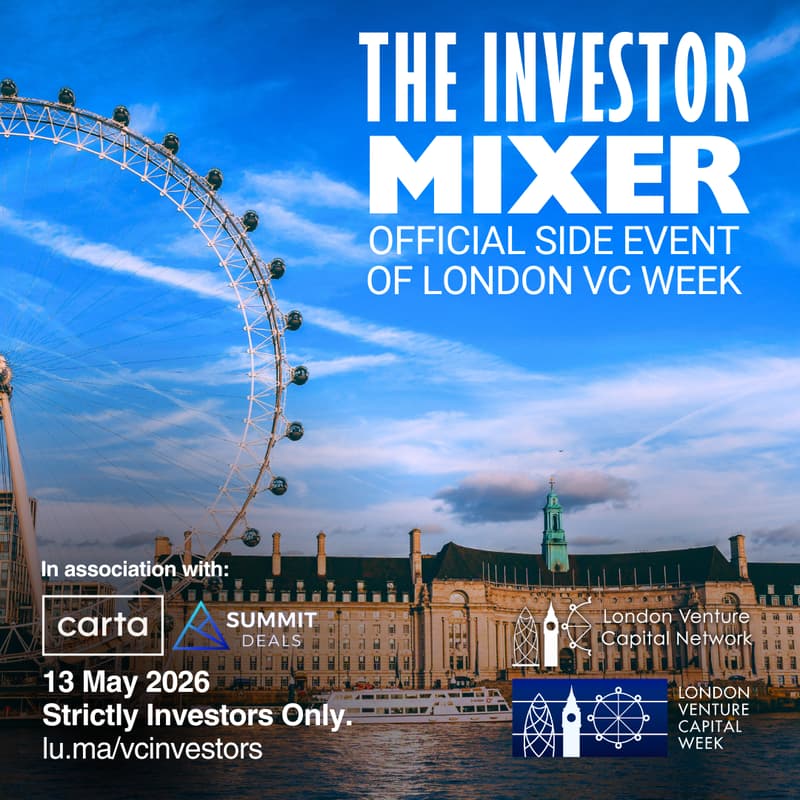 Cover Image for The Investor Mixer - London VC Week Side Event