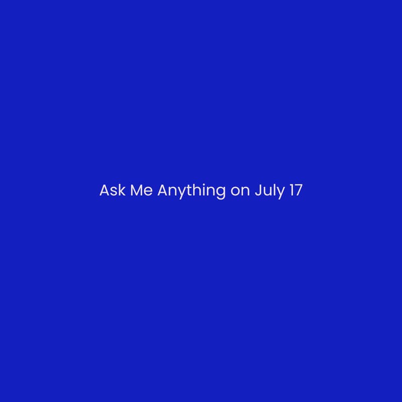 Cover Image for Ask Me Anything