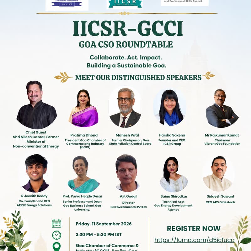 Cover Image for IICSR GCCI CSO Roundtable
