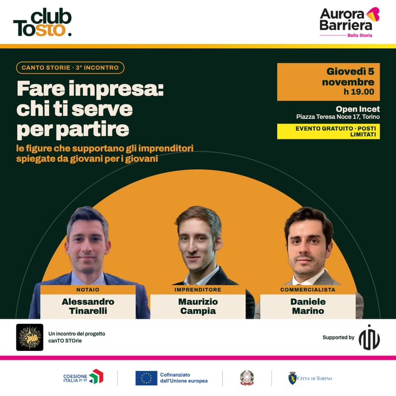 Cover Image for Fare Impresa: chi ti serve per partire