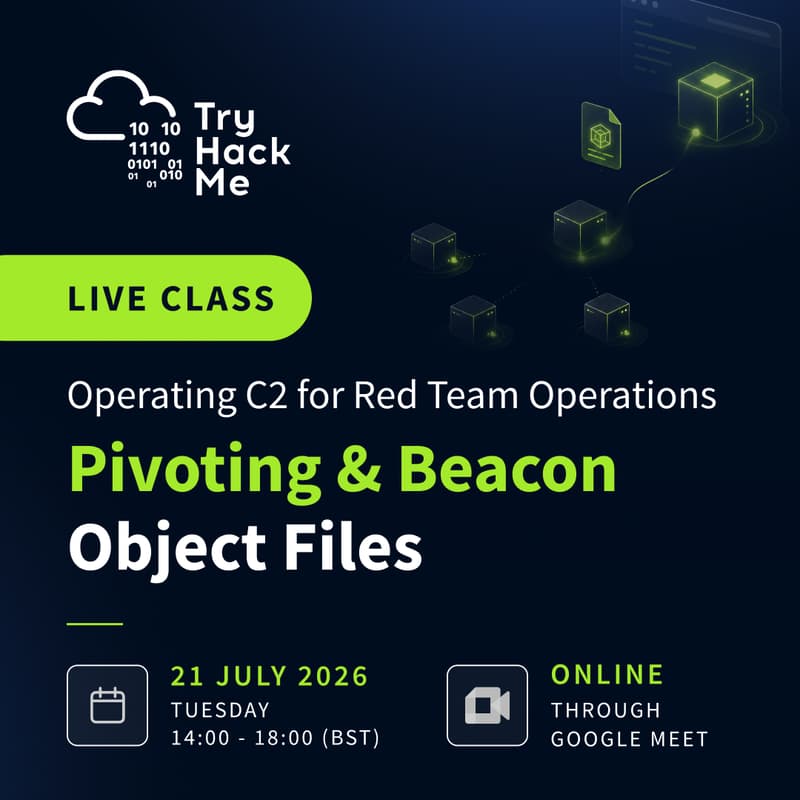 Cover Image for Operating C2 for Red Team Operations: Pivoting & Beacon Object Files
