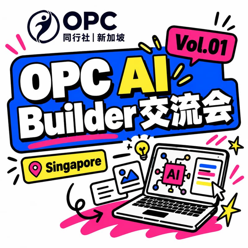 Cover Image for OPC同行社 AI Builder交流会第一期
