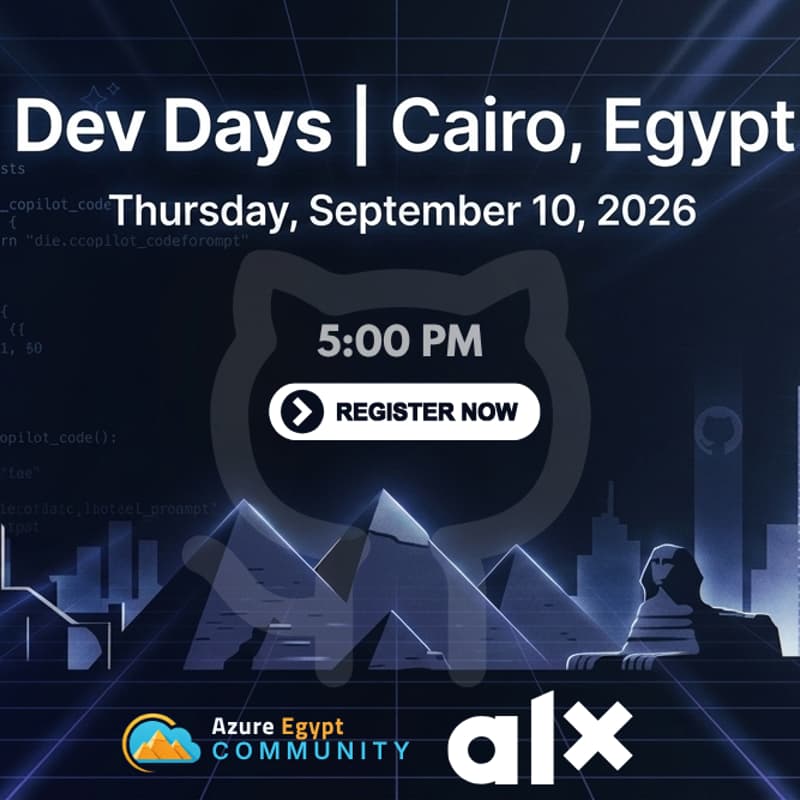 Cover Image for Dev Days | Cairo, Egypt