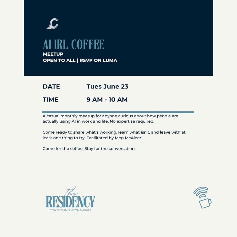 Cover Image for AI IRL Coffee Meetup