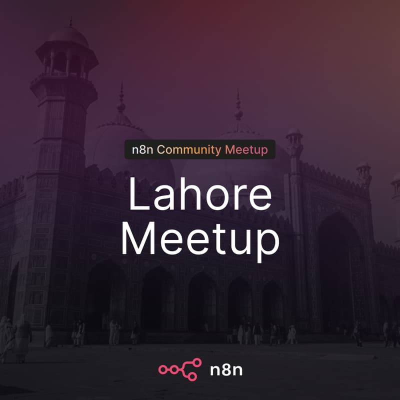 Cover Image for n8n Lahore Community Meetup