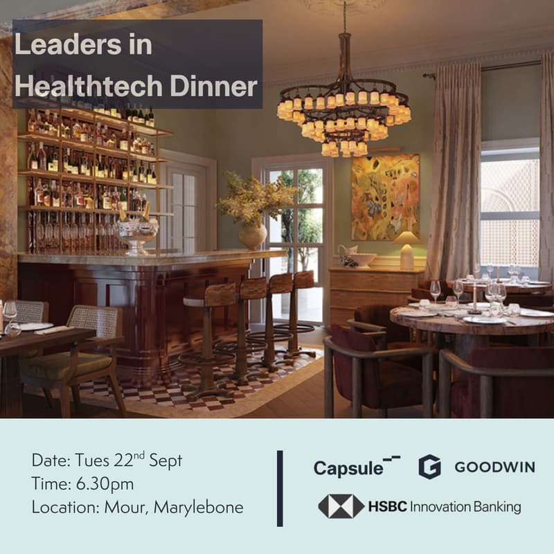 Cover Image for Leaders in Healthtech Dinner