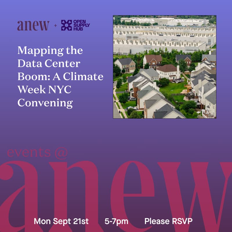 Cover Image for Mapping the Data Center Boom: A Climate Week Convening