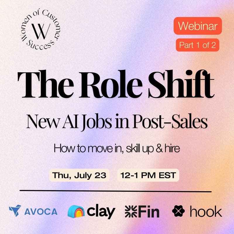 Cover Image for The Role Shift: New AI Jobs in Post-Sales - How to Move In, Skill Up, and Hire