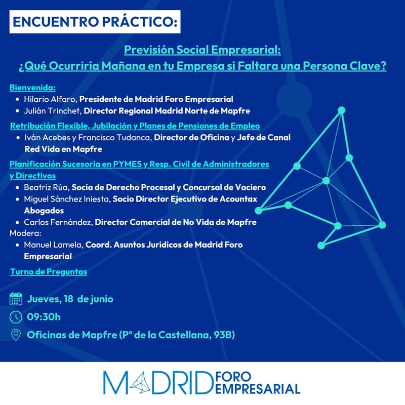 Cover Image for Previsión Social Empresarial: ¿Qué Ocurriría Mañana en tu Empresa si Faltara una Persona Clave?
