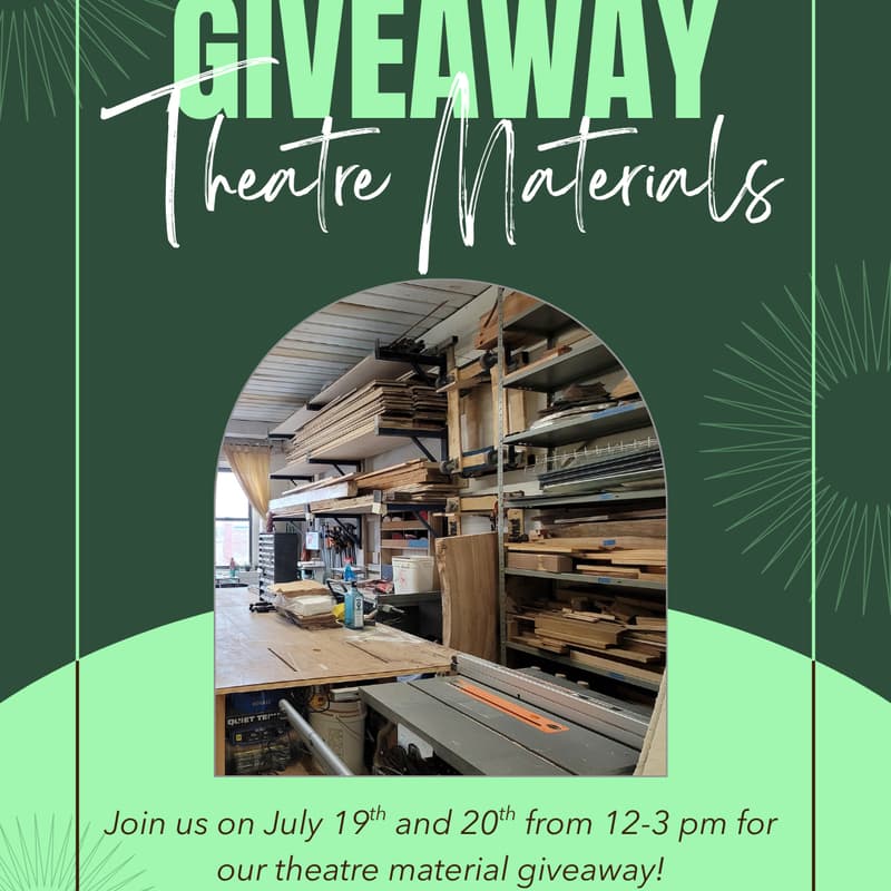 Cover Image for Theatre Materials: GRAND GIVEAWAY