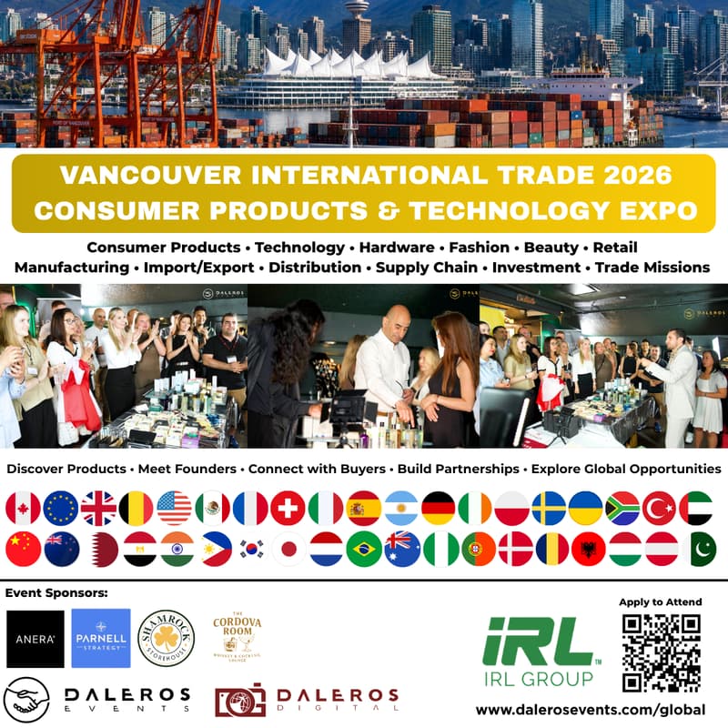 Cover Image for ๐จ๐ฆ VANCOUVER INTERNATIONAL TRADE & TECH EXPO | DALEROS EVENTS