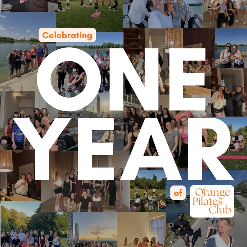 Cover Image for 1 Year of Orange Pilates 🥳🍊