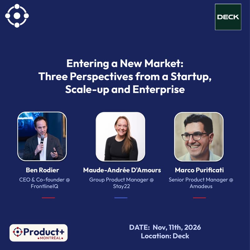 Cover Image for Entering a New Market: Three Perspectives from a Startup, Scale-up and Enterprise