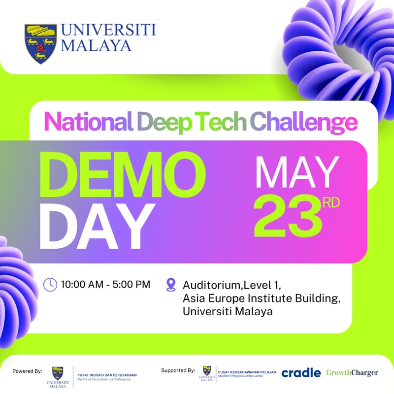 Cover Image for UM National Deep Tech Challenge Hackathon Demo Day