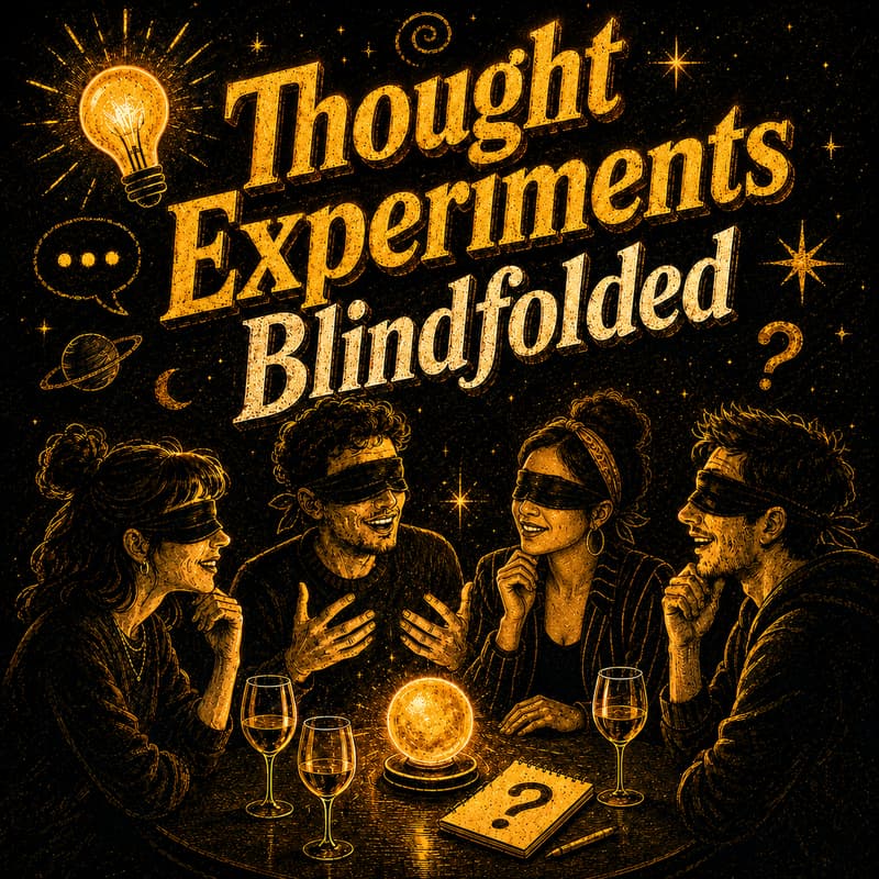 Cover Image for Thought Experiments Blindfolded: REHEARSAL
