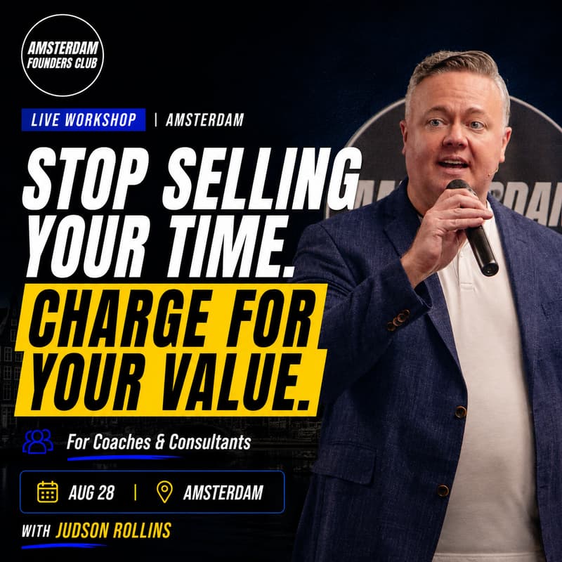 Cover Image for Stop Selling Your Time. Charge For Your Value.
