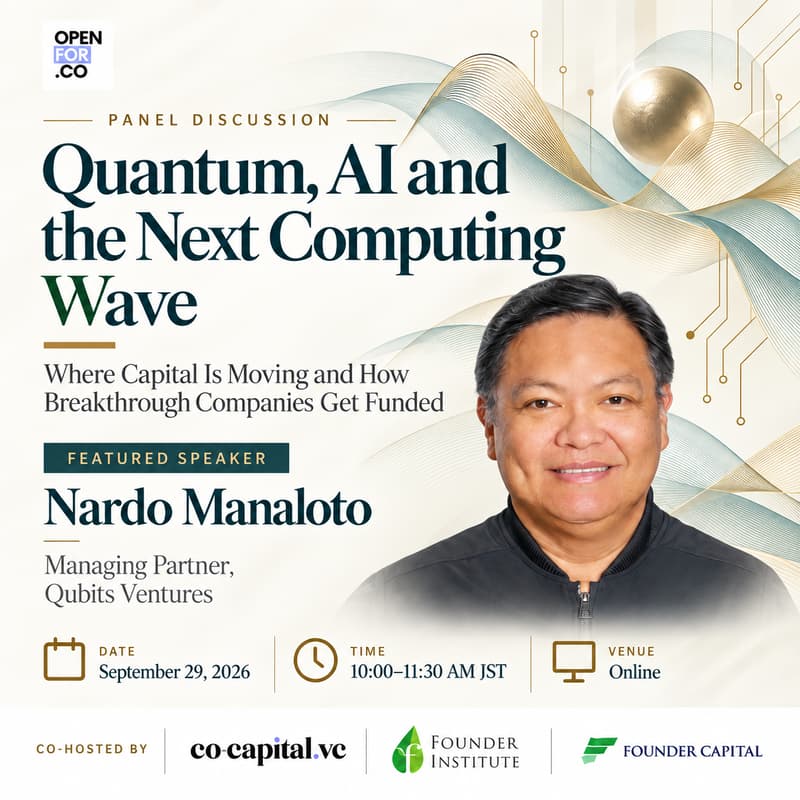 Cover Image for Quantum, AI and the Next Computing Wave: Where Capital Is Moving and How Breakthrough Companies Get Funded