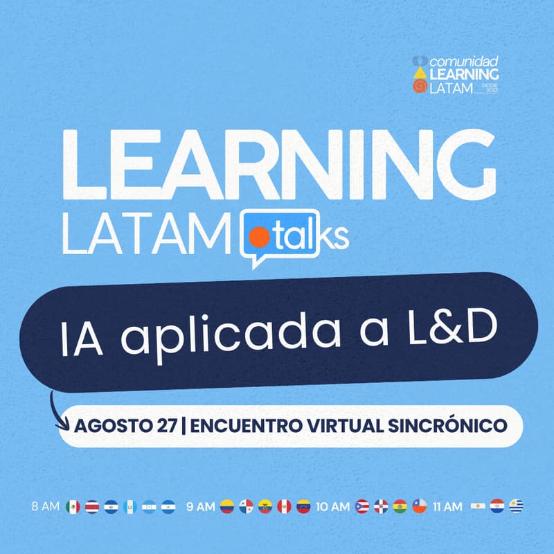 Cover Image for Learning Latam Talk: IA aplicada a L&D