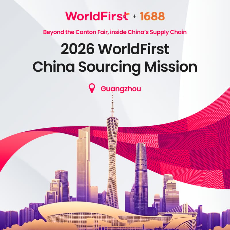 Cover Image for 2026 WorldFirst China Sourcing Mission - 1688 edition