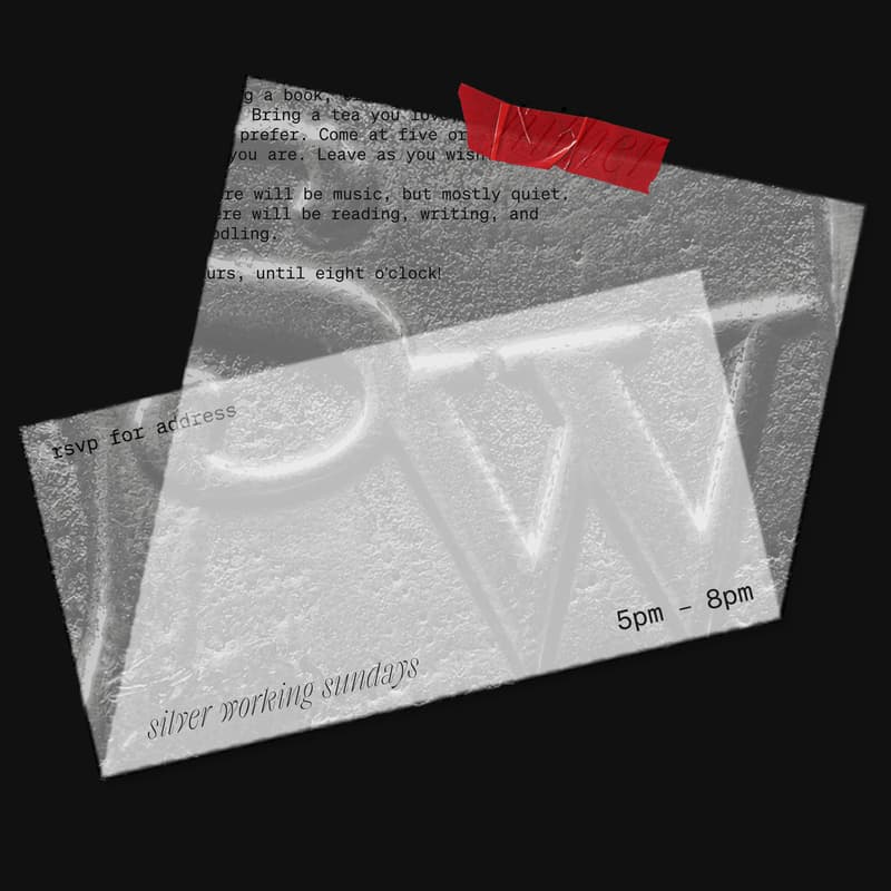 Cover Image for silver working sunday 🪙 1
