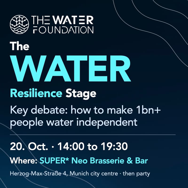 Cover Image for The Water Resilience Stage - Policy, Capital, and Technology for a Water-Resilient Capital
