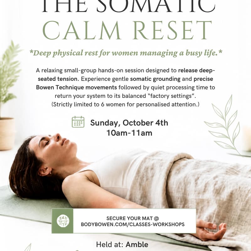 Cover Image for The Somatic Calm Reset