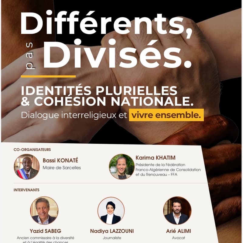 Cover Image for IDENTITÉS PLURIELLES & COHÉSION NATIONALE • Dialogue interreligieux et vivre ensemble