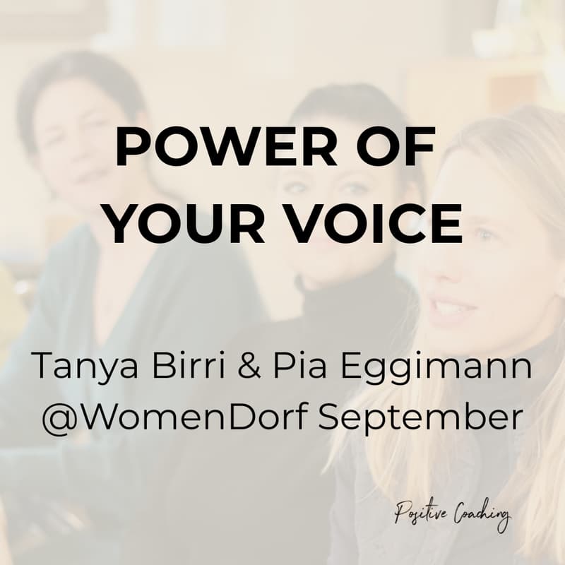 Cover Image for WomenDorf Workshop September POWER OF YOUR VOICE