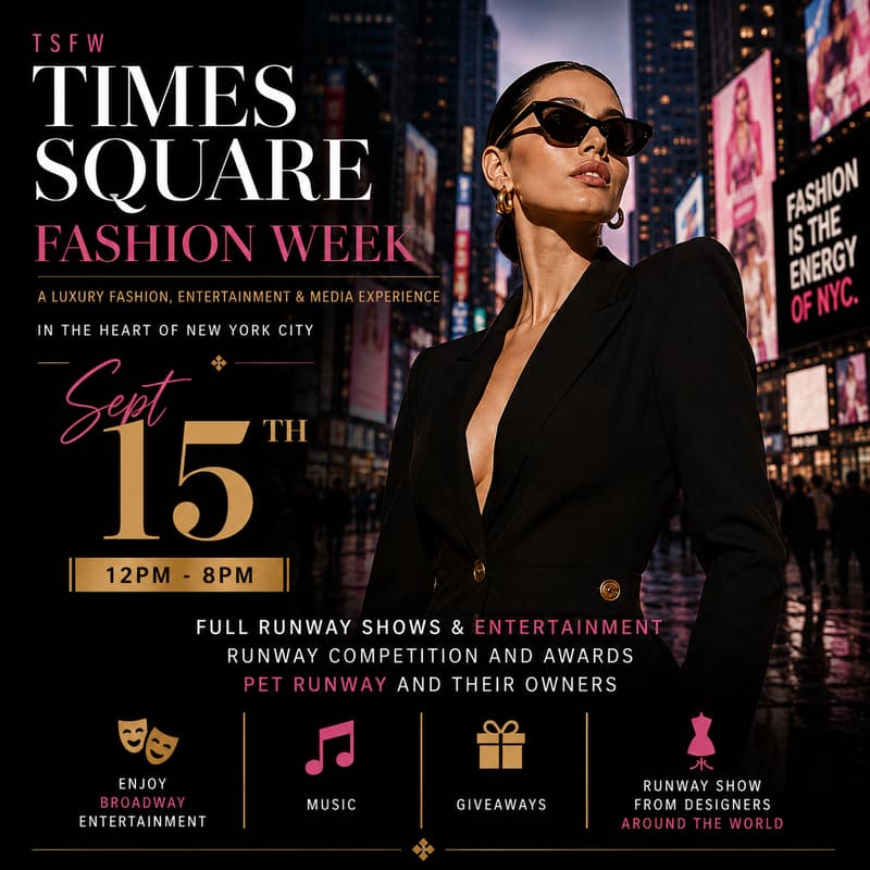 Cover Image for Times Square Fashion Week 2026