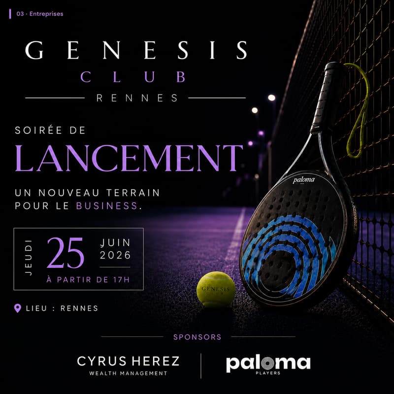 Cover Image for Genesis Club Rennes - Soirée de lancement