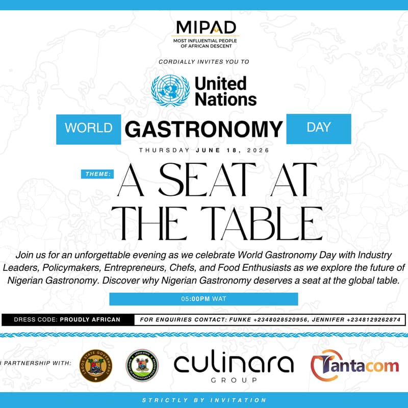 Cover Image for UN World Gastronomy Day Dinner 2026