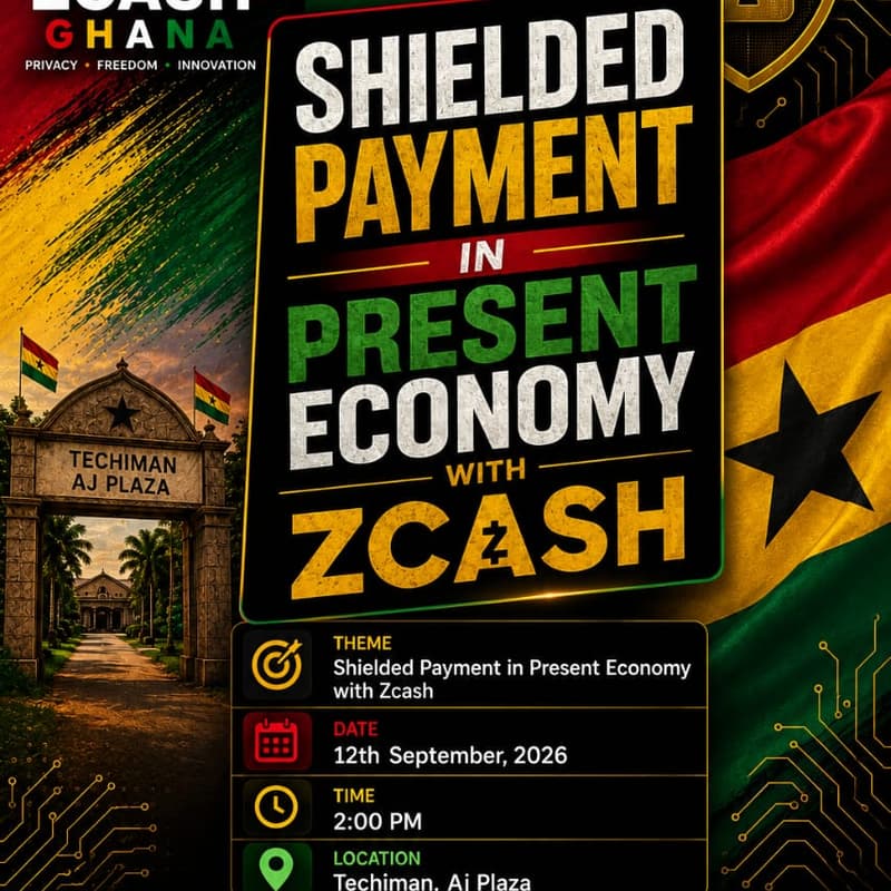 Cover Image for Shielded Payment In Present Economy with Zcash.